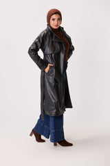 Leather Coat