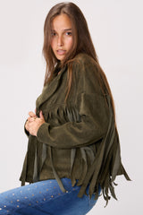 Fringe Suede Jacket