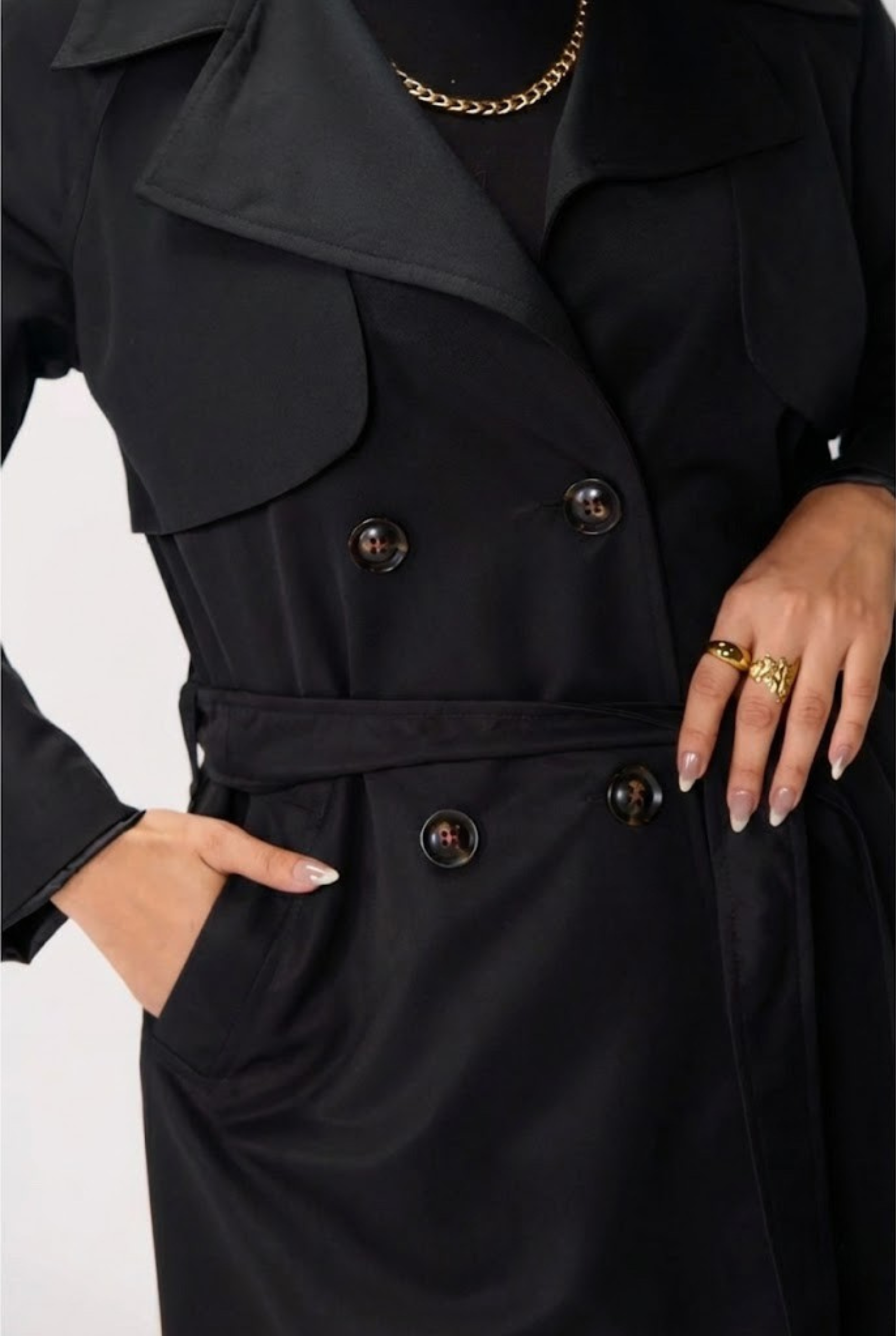 Long Trench Coat