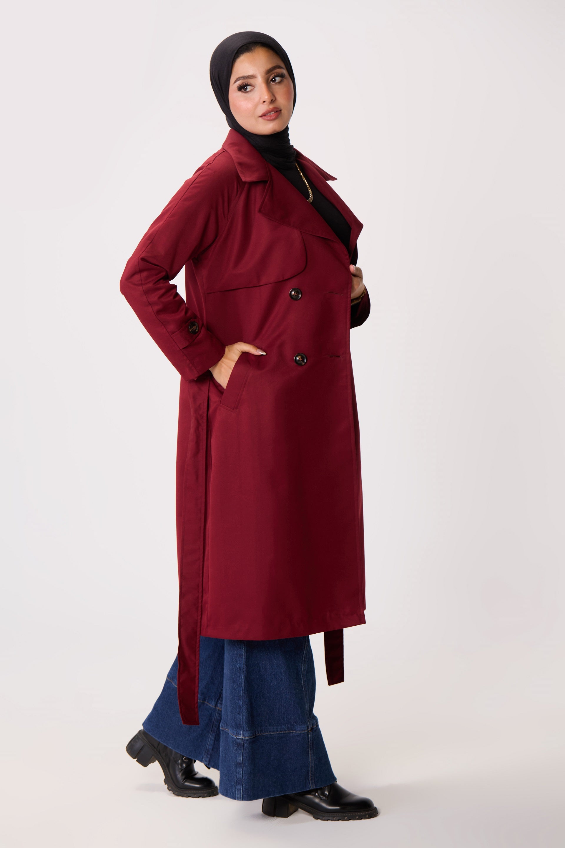 Long Trench Coat