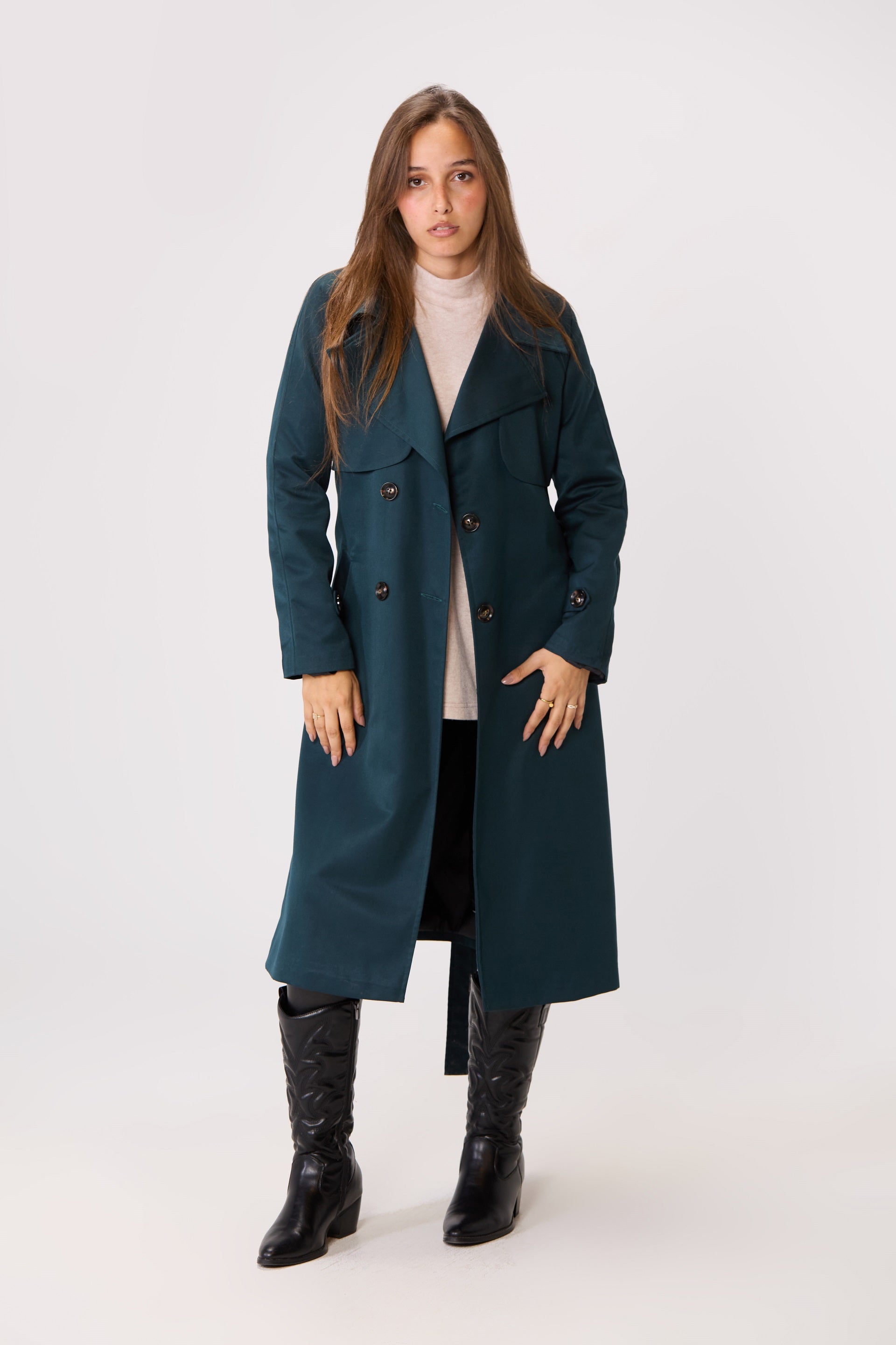 Long Trench Coat