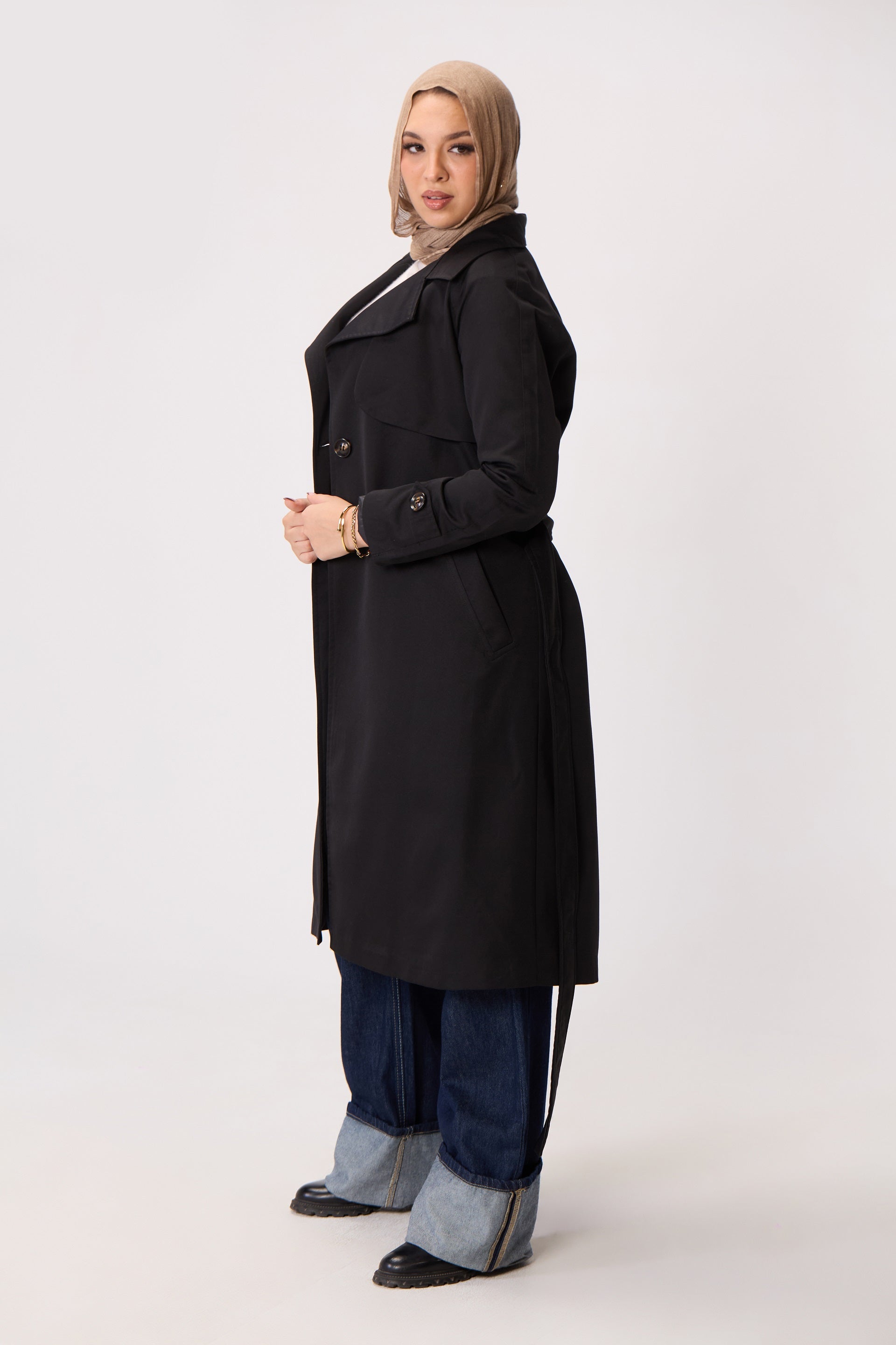 Wool Trench Coat