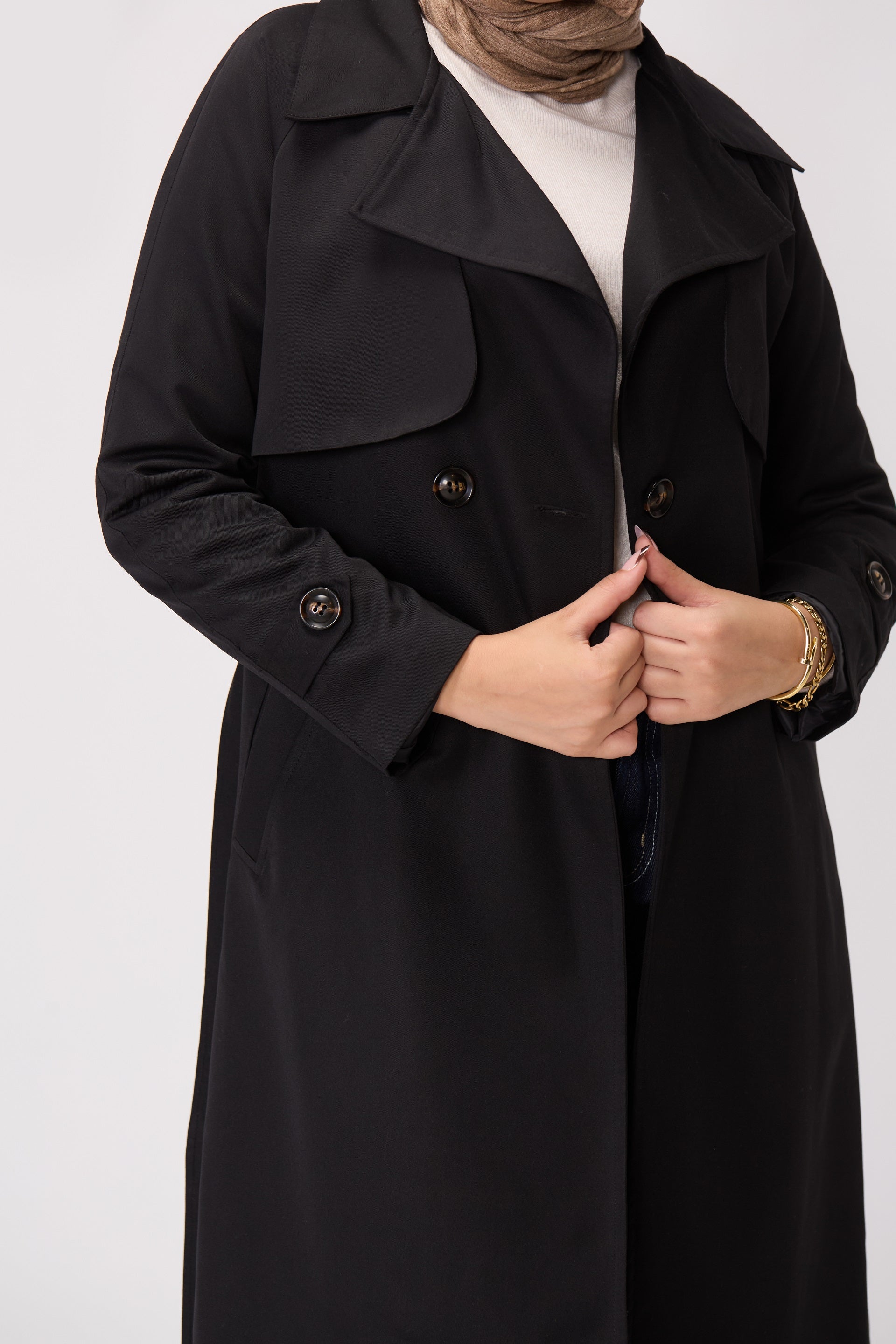 Wool Trench Coat