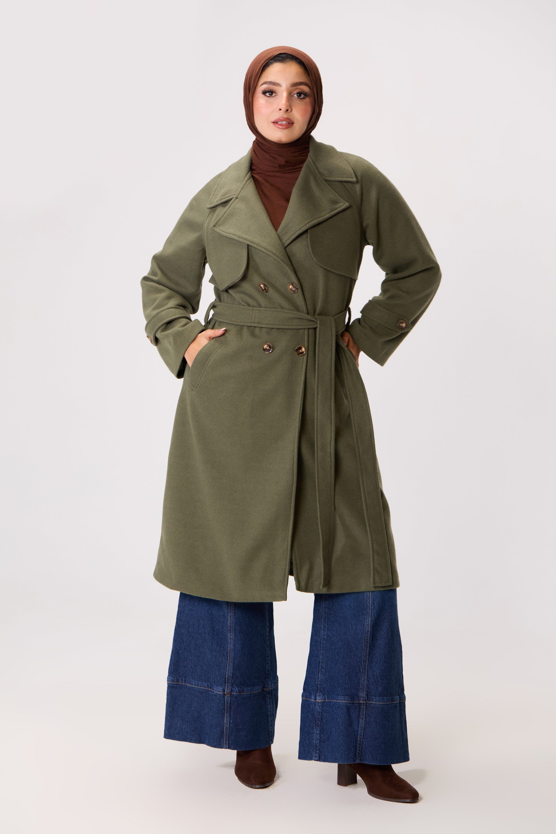 Wool Trench Coat