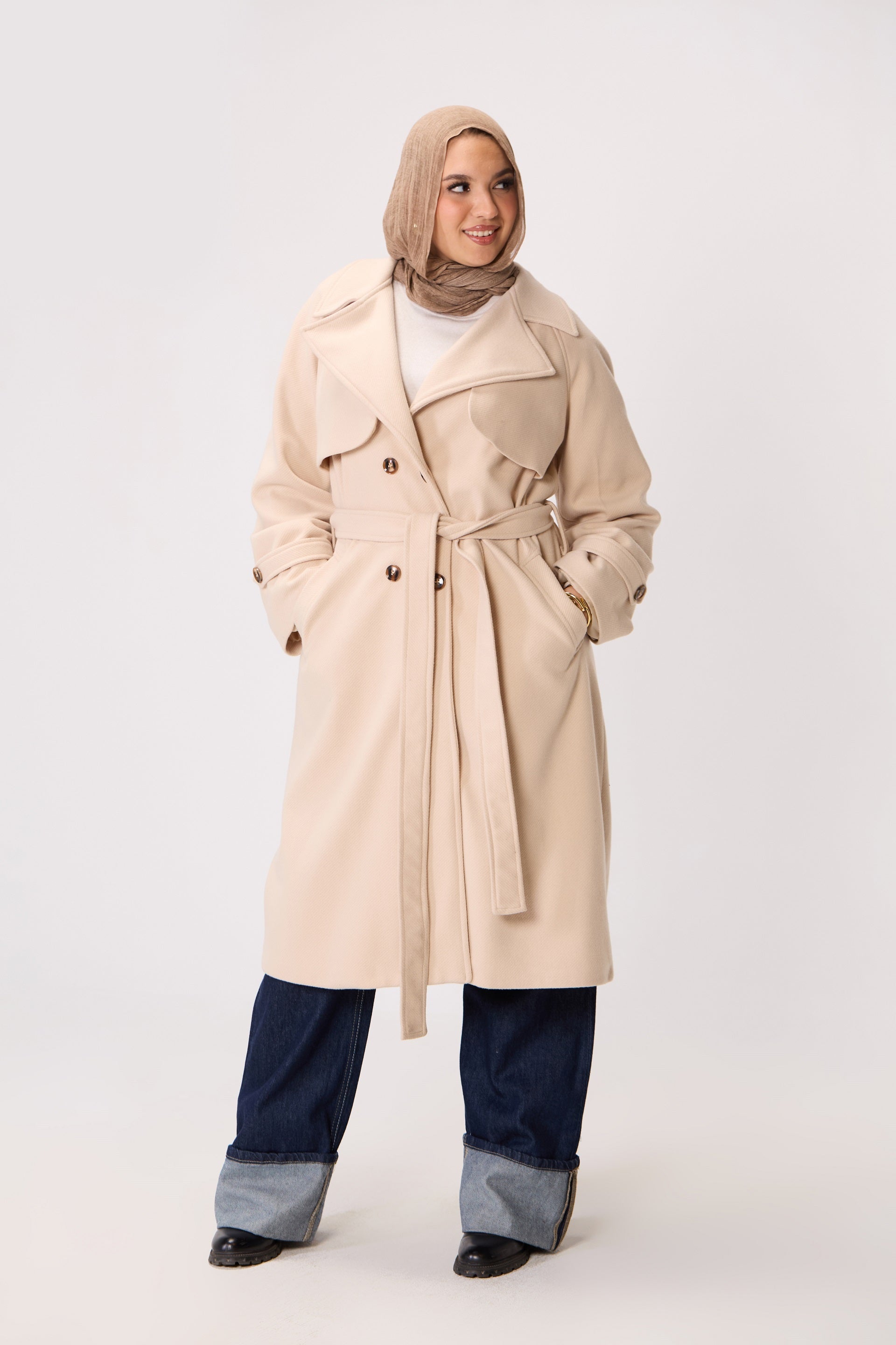 Wool Trench Coat