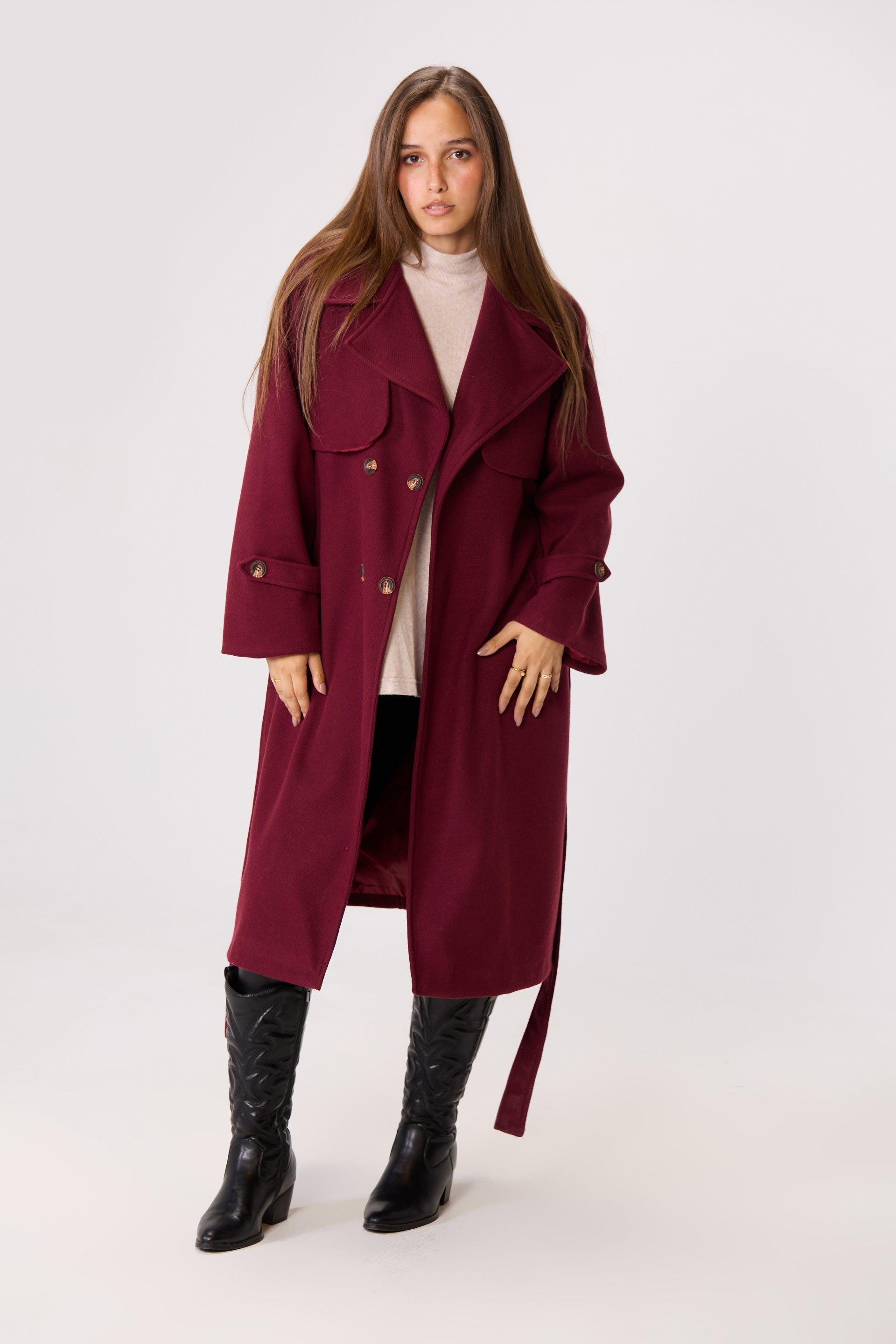 Wool Trench Coat
