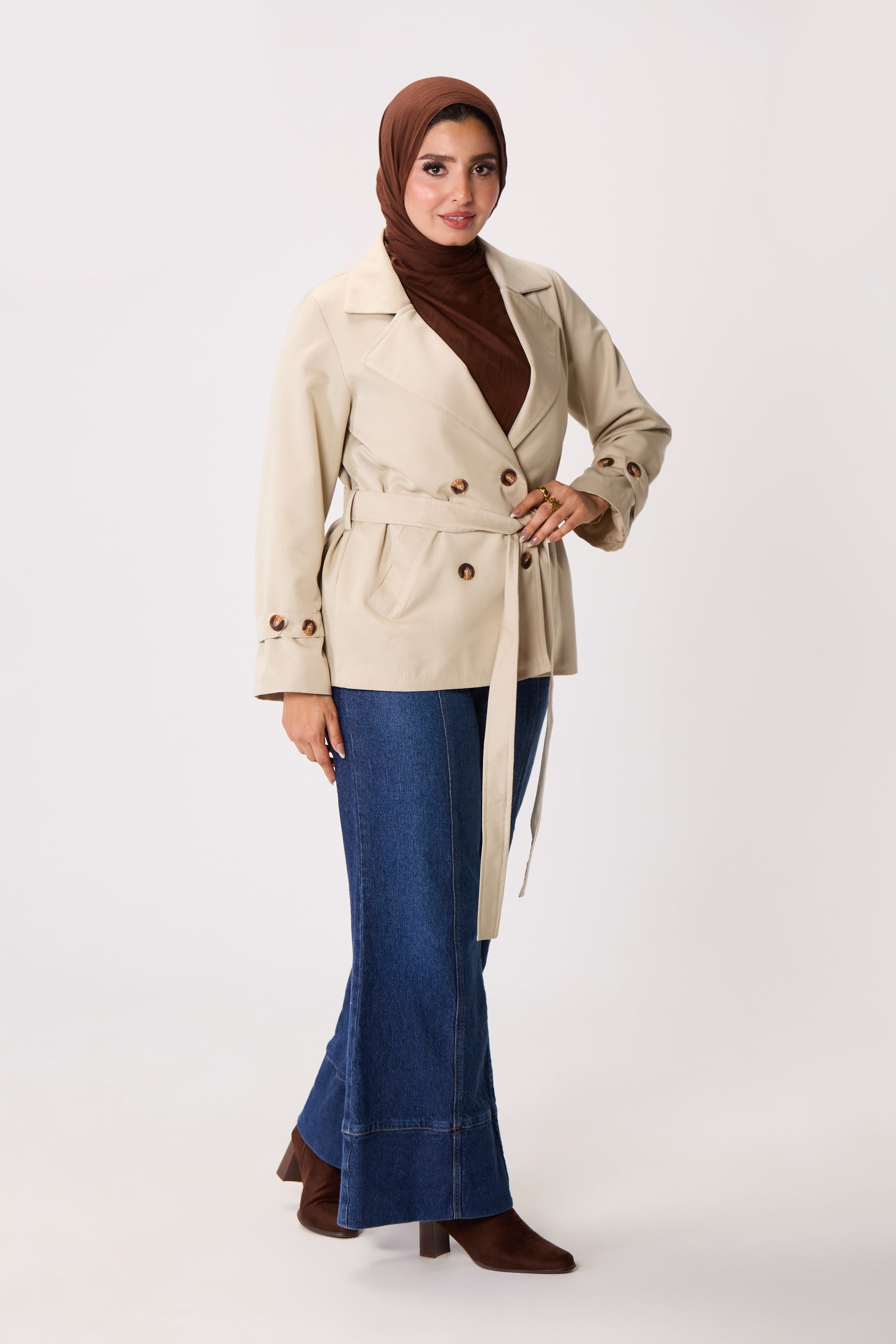 Short Trench Coat