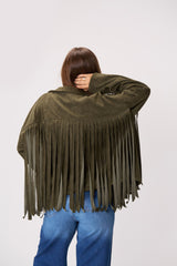 Fringe Suede Jacket