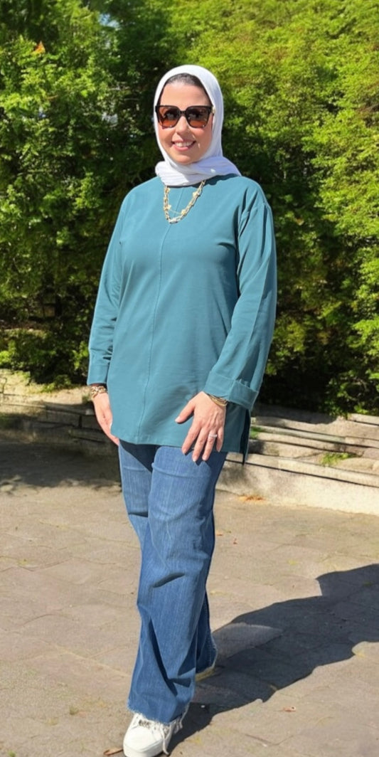 Simply T-Shirt – Petrol